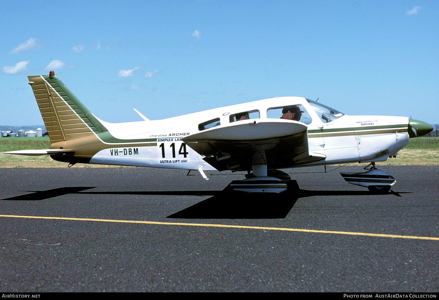 Aircraft Photo of VH-DBM | Piper PA-28-180 Cherokee Archer | AirHistory.net #370983