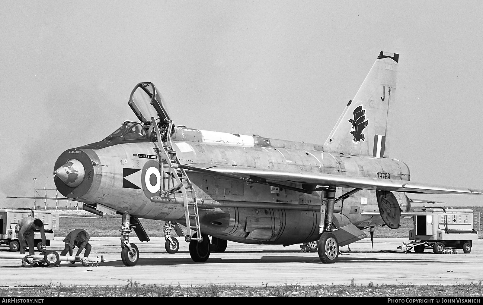 Aircraft Photo of XR769 | English Electric Lightning F6 | UK - Air Force | AirHistory.net #370990