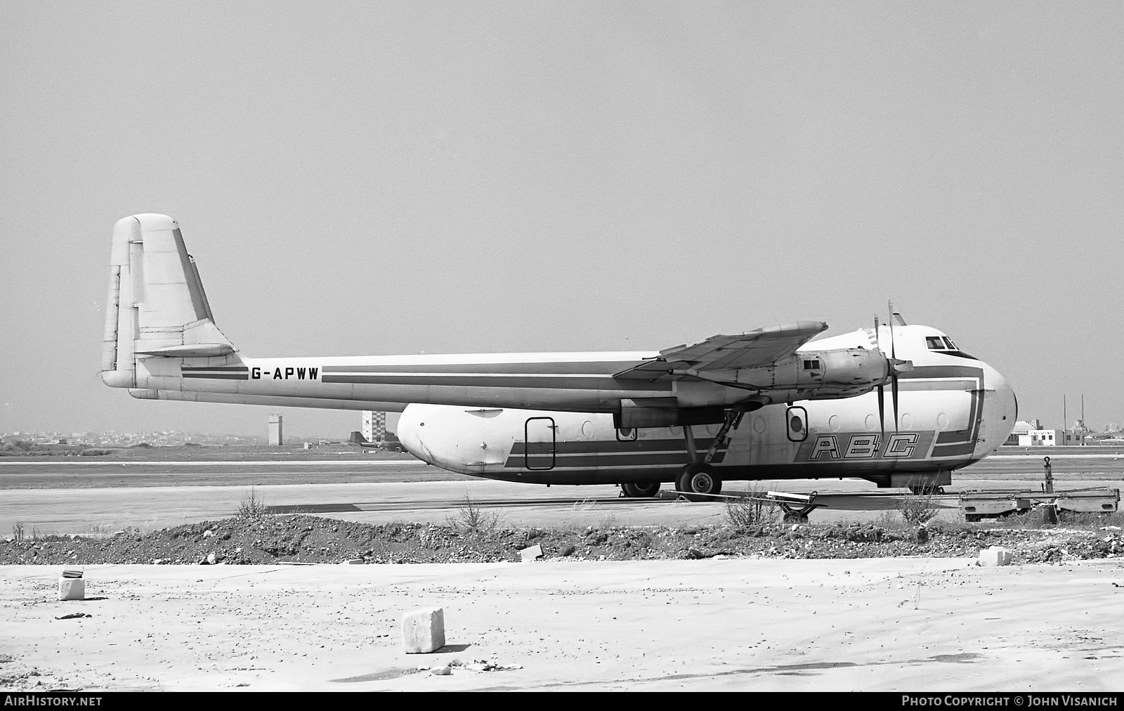 Aircraft Photo of G-APWW | Armstrong Whitworth AW-650 Argosy 101 | Air Bridge Carriers - ABC | AirHistory.net #370995