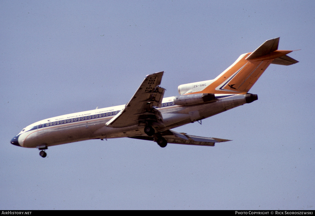 Aircraft Photo of ZS-SBC | Boeing 727-44 | South African Airways - Suid-Afrikaanse Lugdiens | AirHistory.net #370996