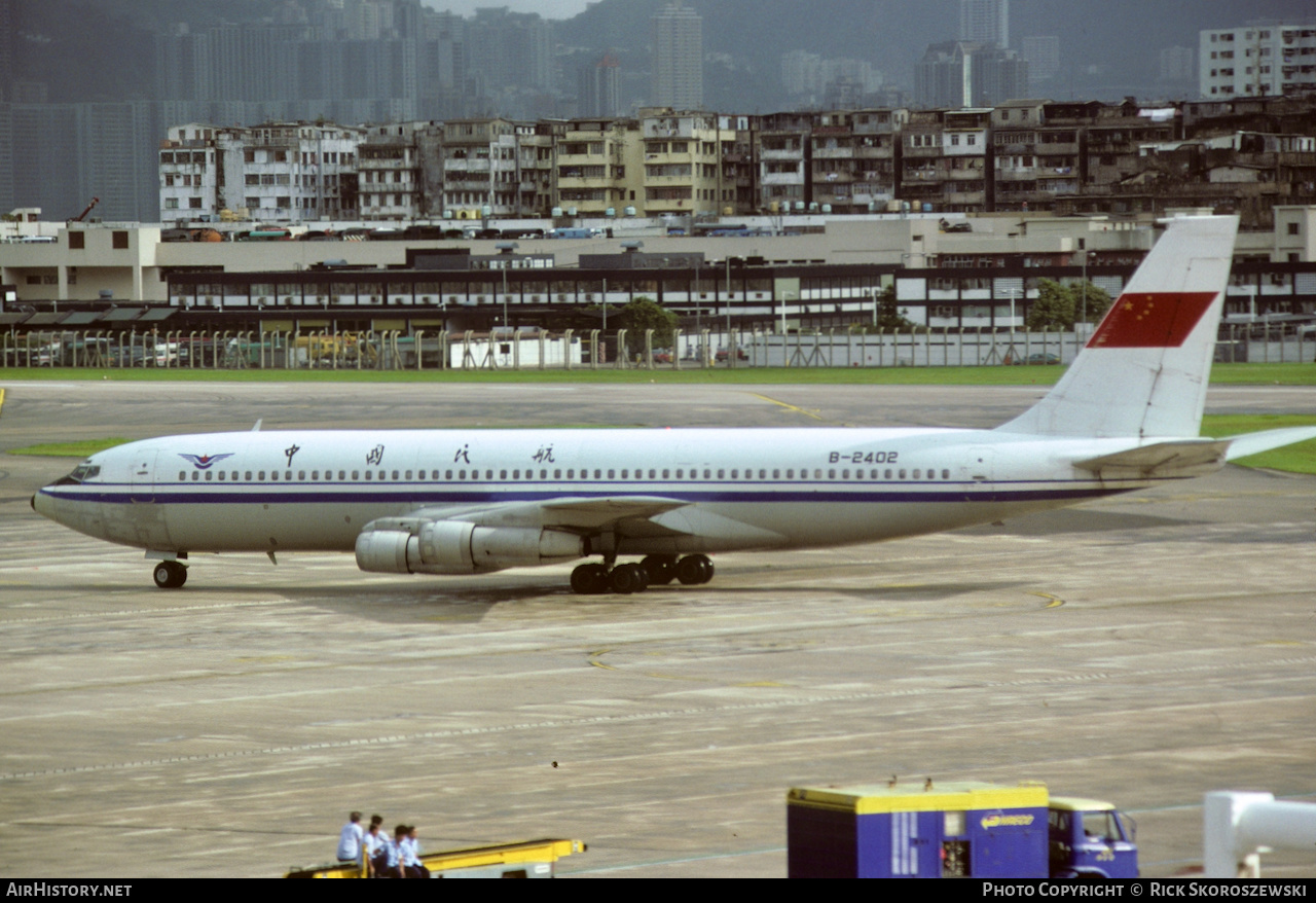 Aircraft Photo of B-2402 | Boeing 707-3J6B | CAAC - Civil Aviation Administration of China | AirHistory.net #371022