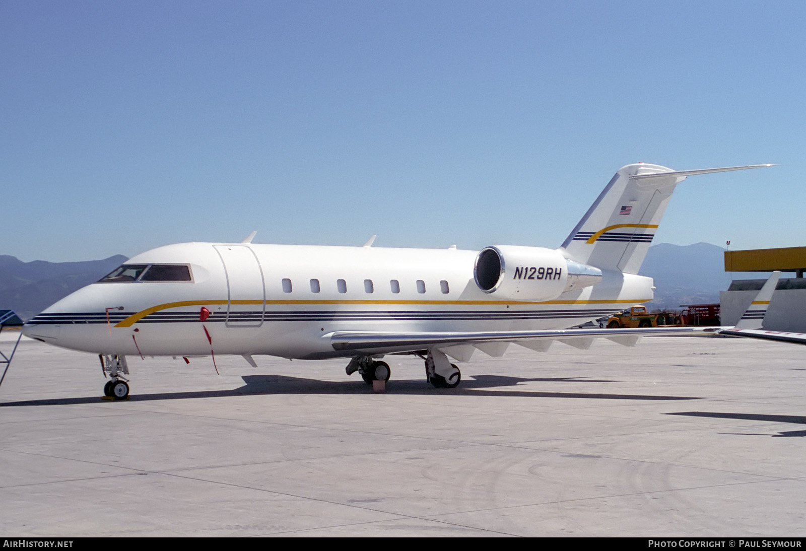 Aircraft Photo of N129RH | Canadair Challenger 601-3A (CL-600-2B16) | AirHistory.net #371028