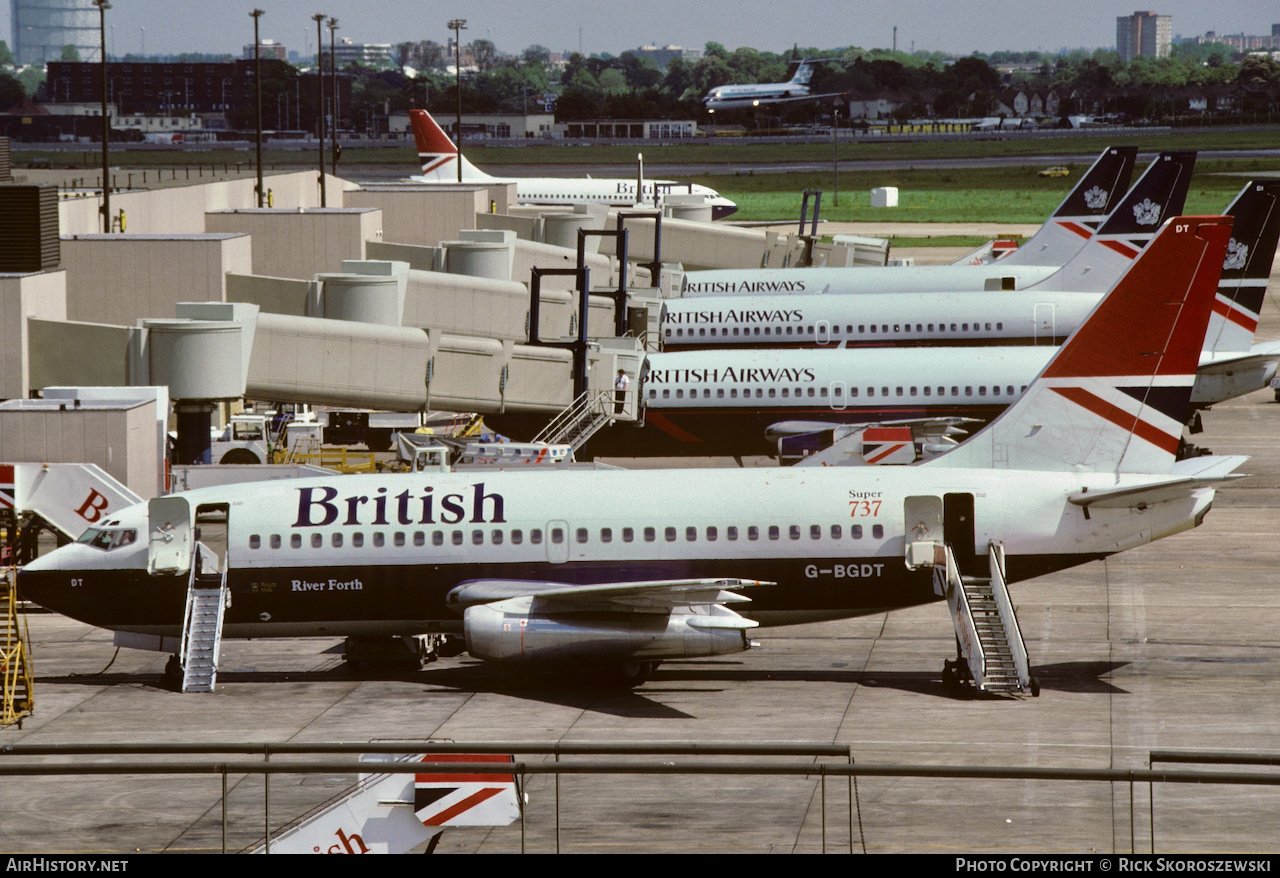 Aircraft Photo of G-BGDT | Boeing 737-236/Adv | British Airways | AirHistory.net #371037