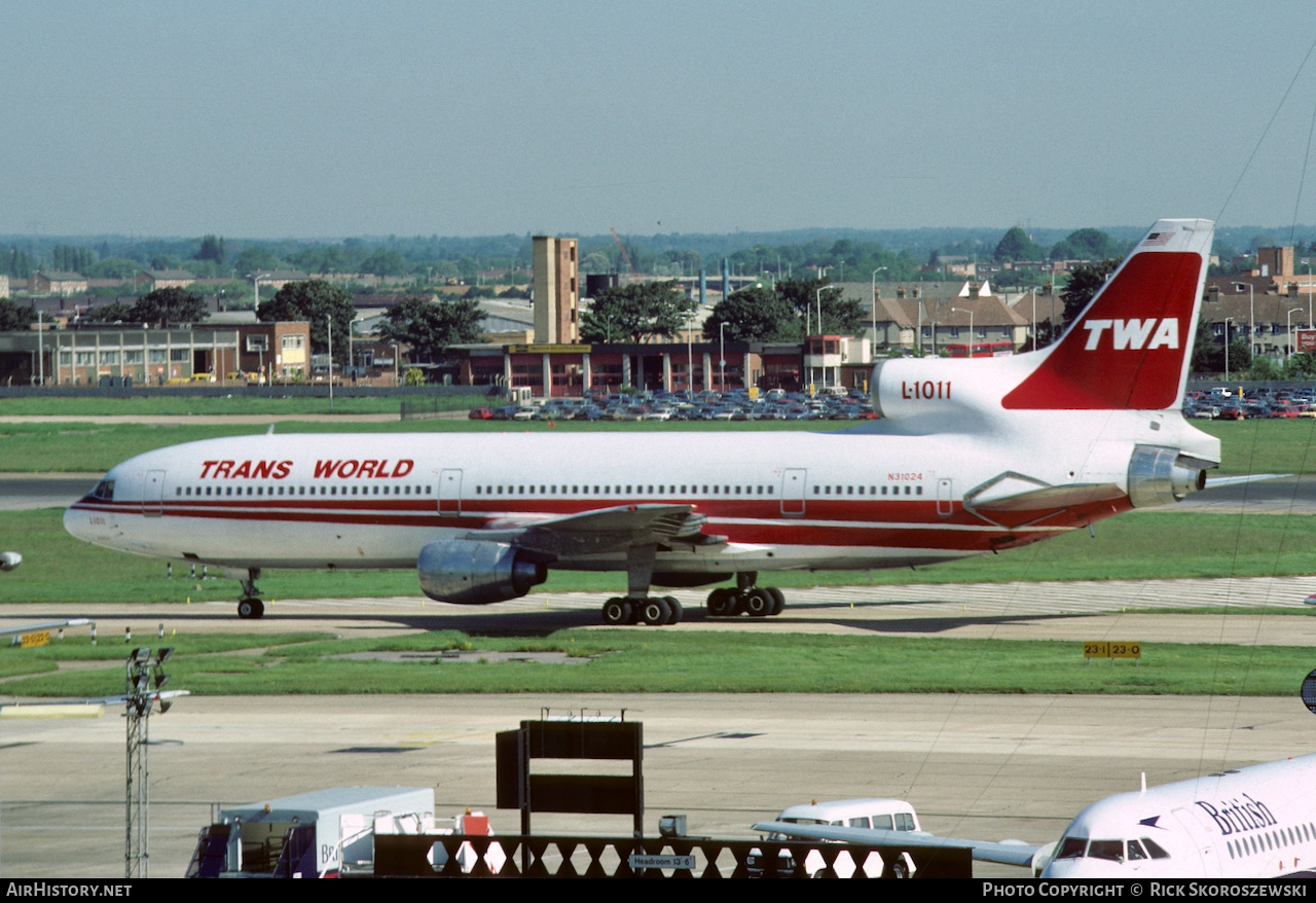 Aircraft Photo of N31024 | Lockheed L-1011-385-1 TriStar 50 | Trans World Airlines - TWA | AirHistory.net #371040