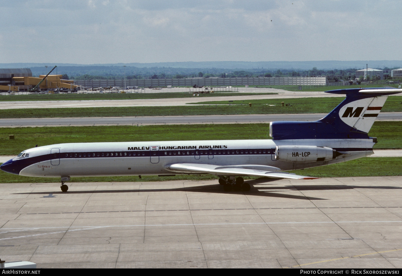 Aircraft Photo of HA-LCP | Tupolev Tu-154B-2 | Malév - Hungarian Airlines | AirHistory.net #371041