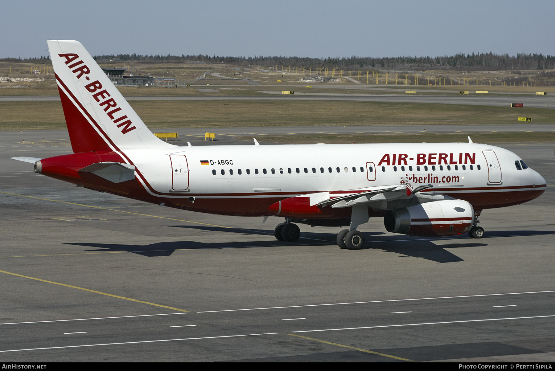 Aircraft Photo of D-ABGC | Airbus A319-132 | Air Berlin | AirHistory.net #371052