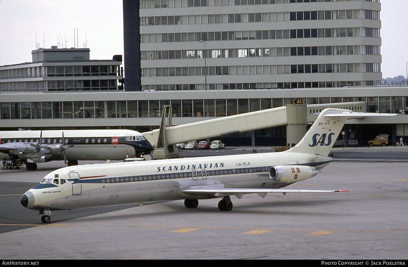 Aircraft Photo of LN-RLK | McDonnell Douglas DC-9-41 | Scandinavian Airlines - SAS | AirHistory.net #371071