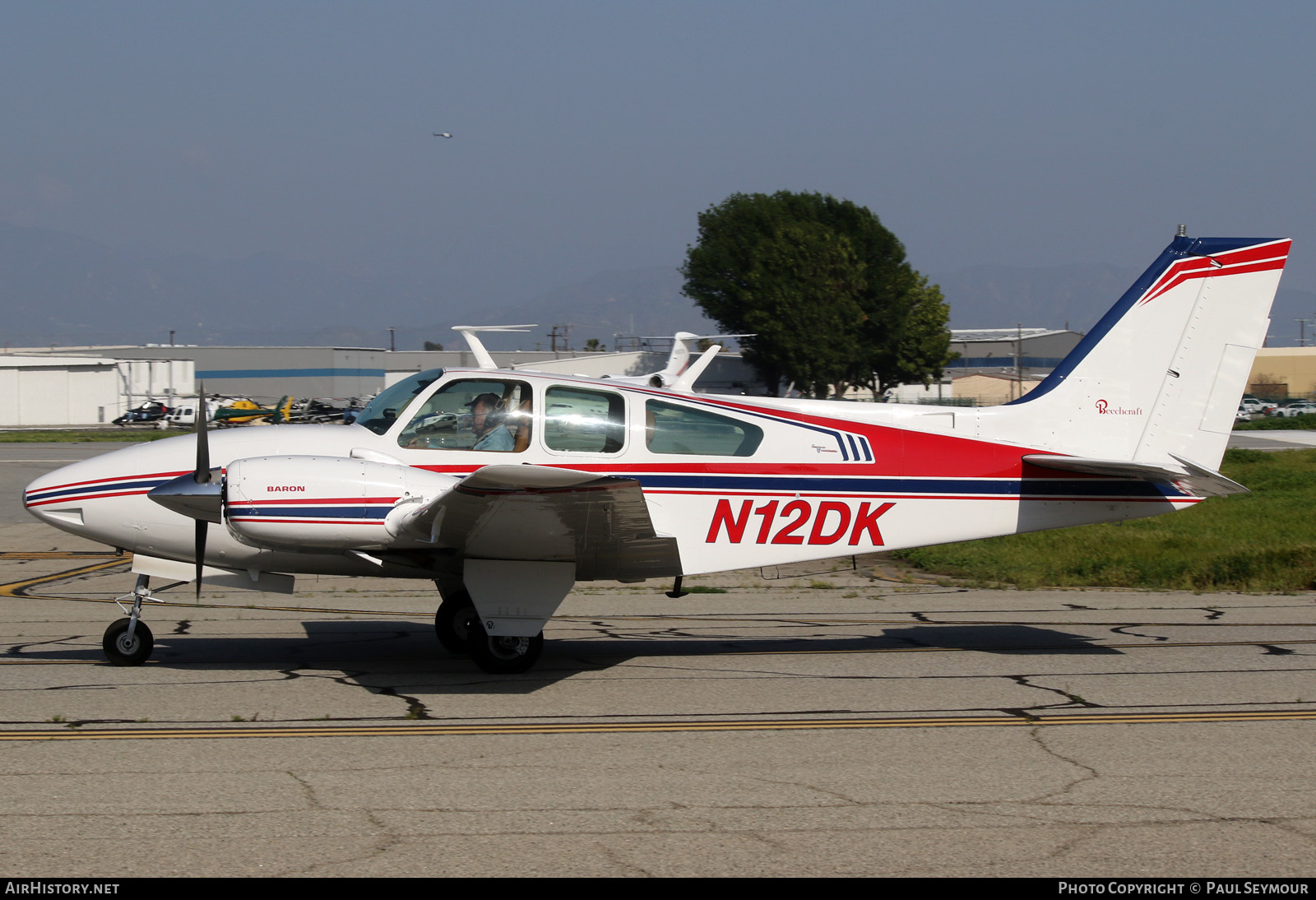 Aircraft Photo of N12DK | Beech C55 Baron (95-C55) | AirHistory.net #371075