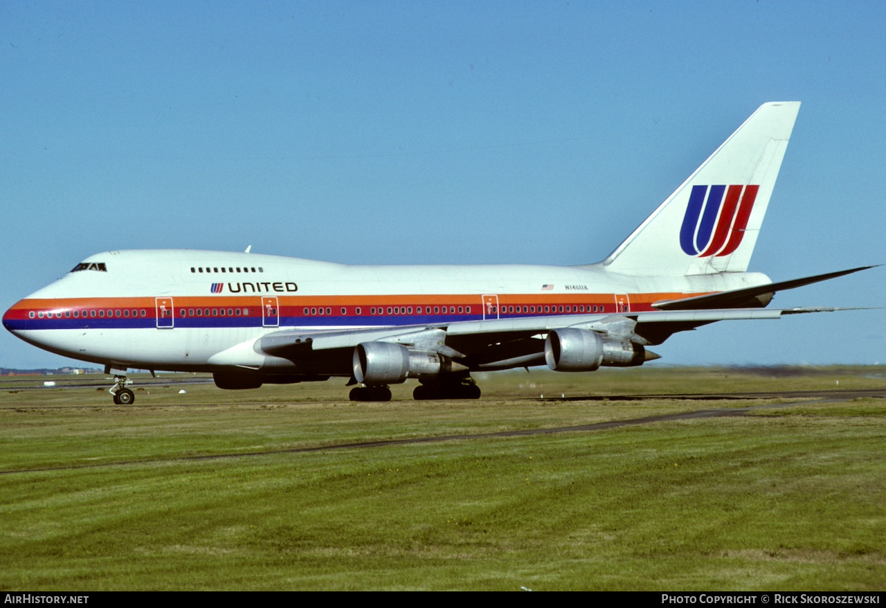 Aircraft Photo of N146UA | Boeing 747SP-21 | United Airlines | AirHistory.net #371082