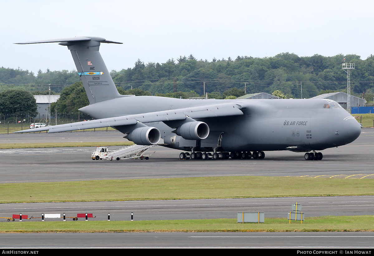 Aircraft Photo of 85-0005 / 50005 | Lockheed C-5M Super Galaxy (L-500) | USA - Air Force | AirHistory.net #371092