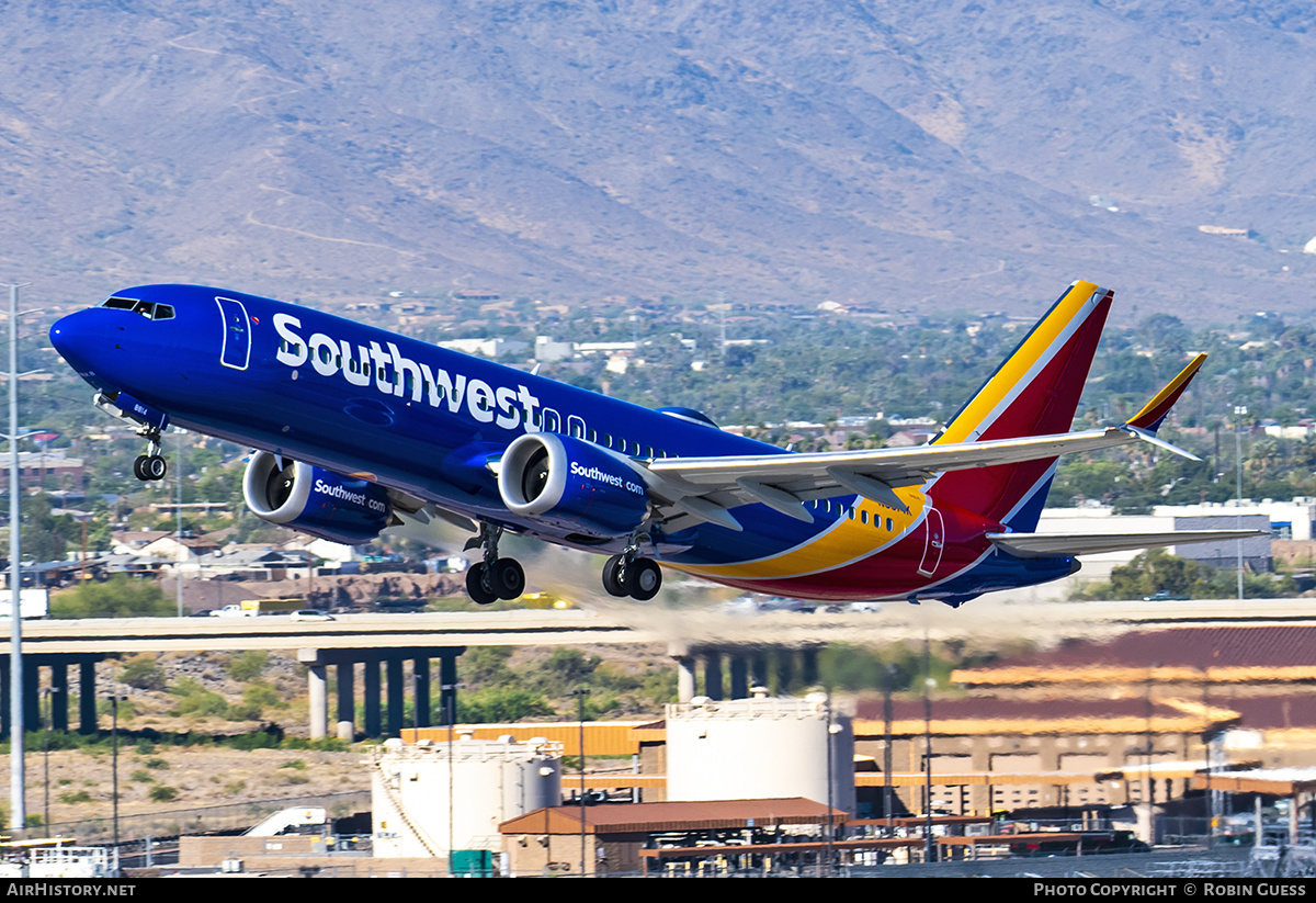 Aircraft Photo of N8814K | Boeing 737-8 Max 8 | Southwest Airlines | AirHistory.net #371096