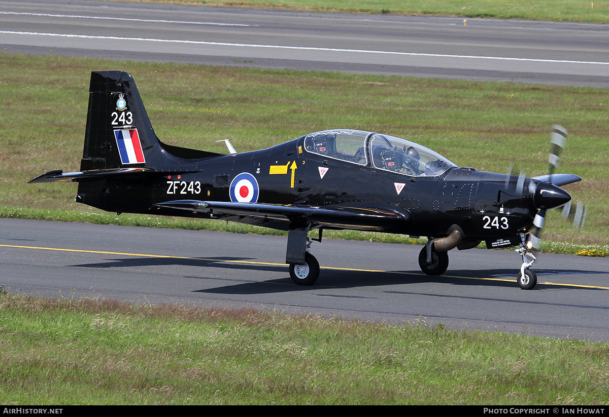 Aircraft Photo of ZF243 | Short S-312 Tucano T1 | UK - Air Force | AirHistory.net #371097