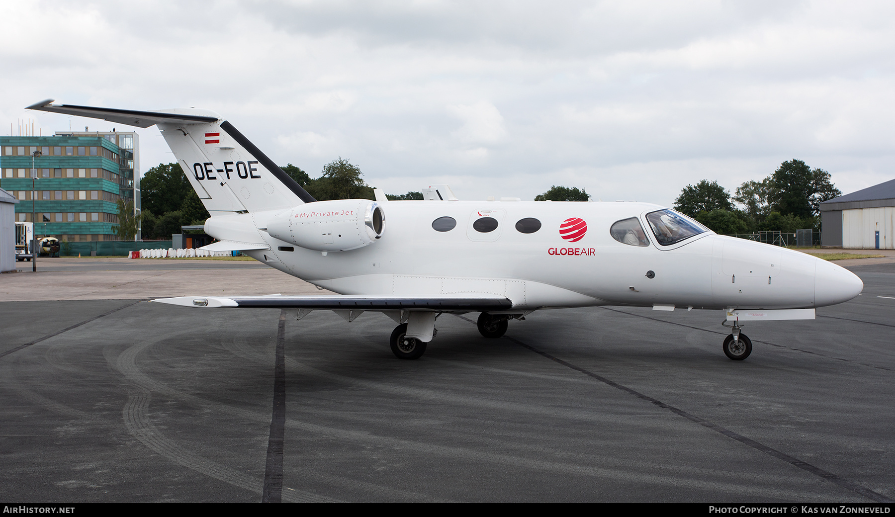 Aircraft Photo of OE-FOE | Cessna 510 Citation Mustang | GlobeAir | AirHistory.net #371107