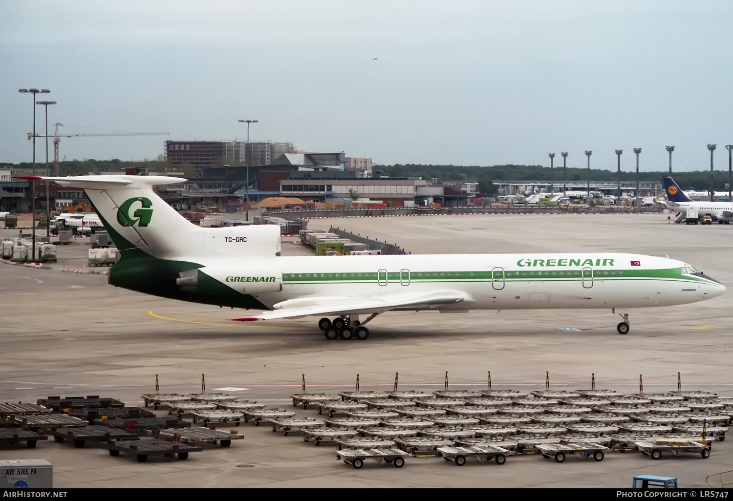 Aircraft Photo of TC-GRC | Tupolev Tu-154M | Greenair | AirHistory.net #371112