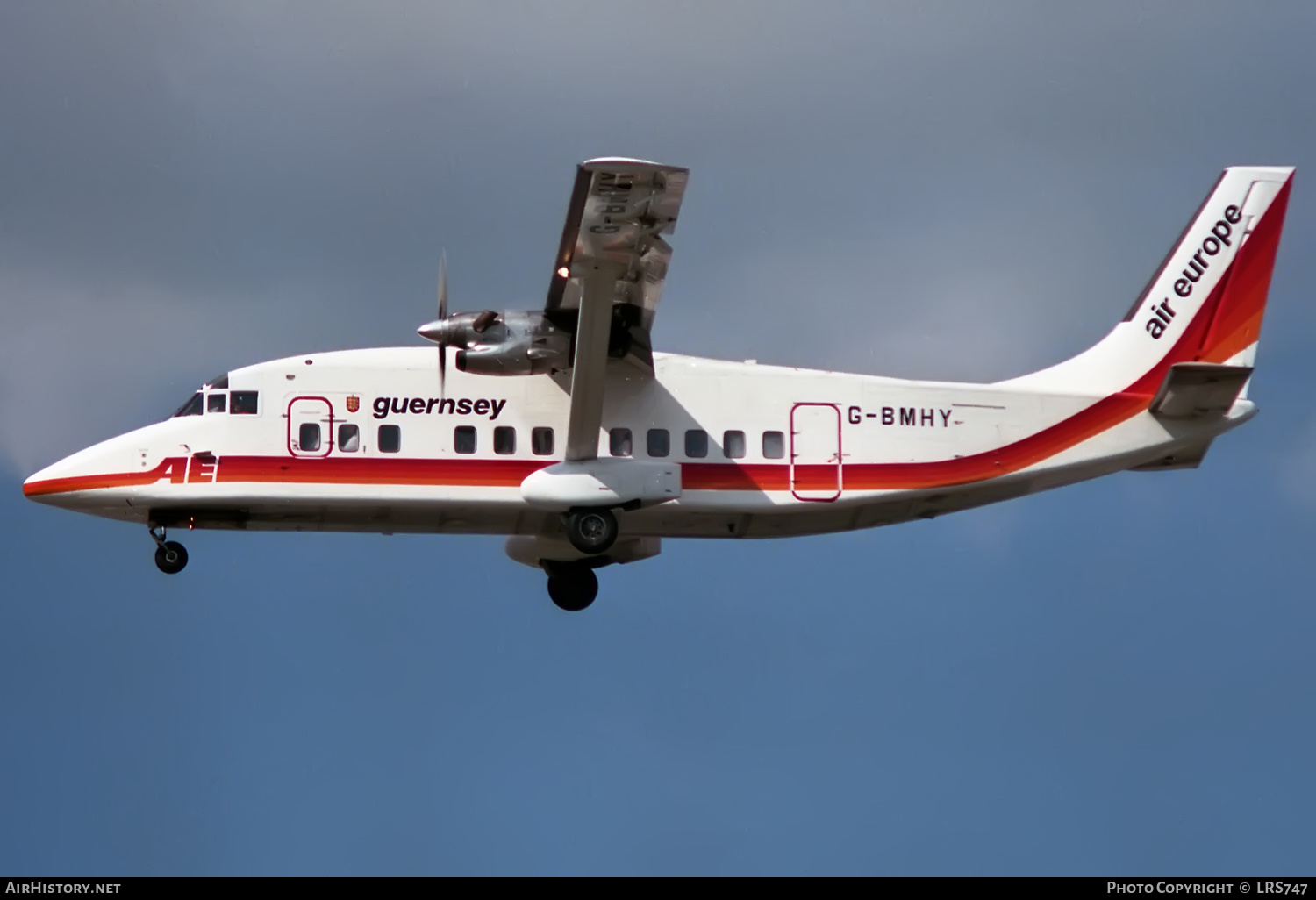 Aircraft Photo of G-BMHY | Short 360-200 | Guernsey Airlines | AirHistory.net #371121