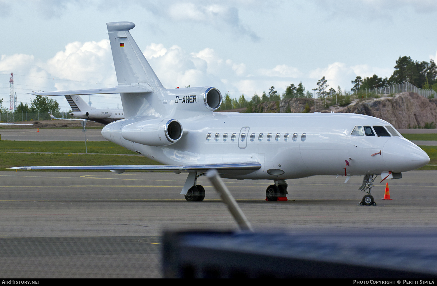 Aircraft Photo of D-AHER | Dassault Falcon 900EX | AirHistory.net #371122