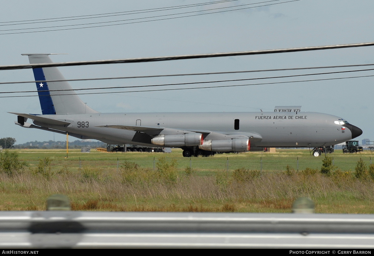 Aircraft Photo of 983 | Boeing KC-135E Stratotanker | Chile - Air Force | AirHistory.net #371125