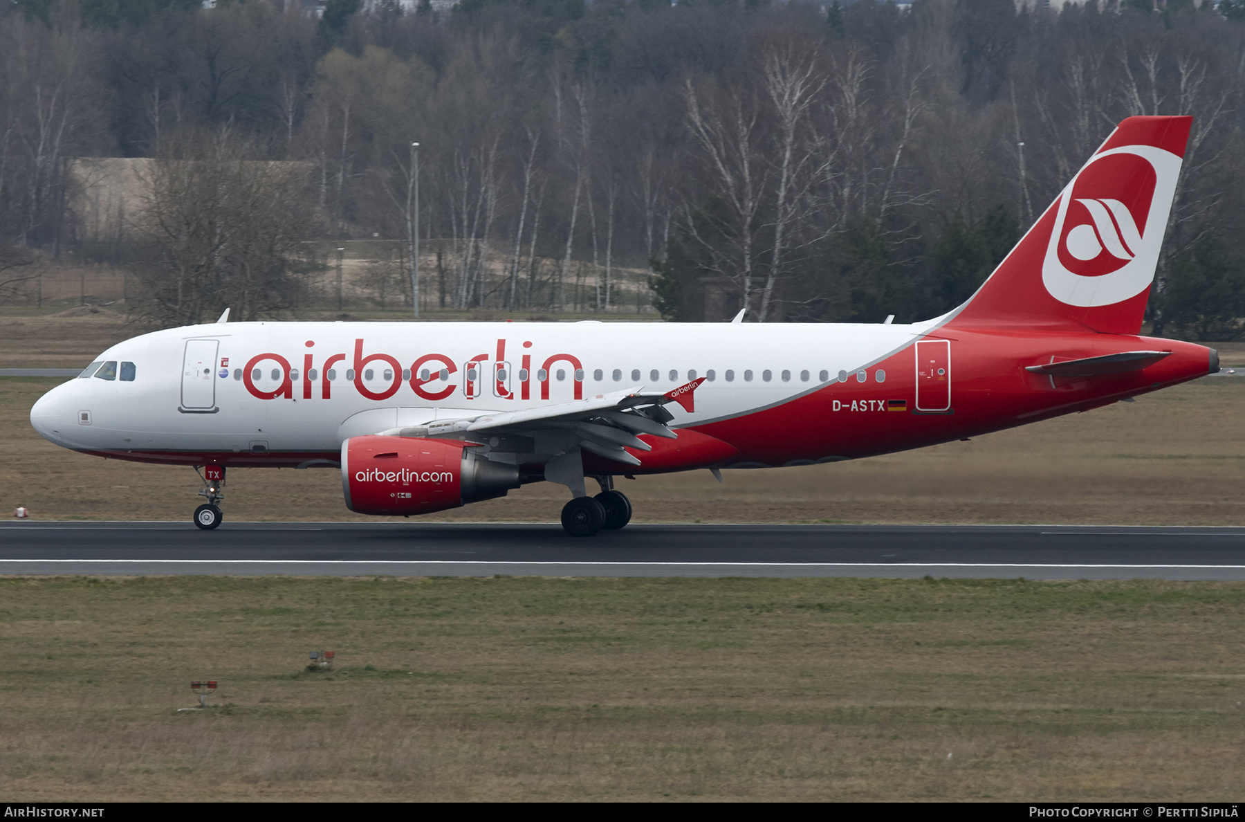 Aircraft Photo of D-ASTX | Airbus A319-112 | Air Berlin | AirHistory.net #371128