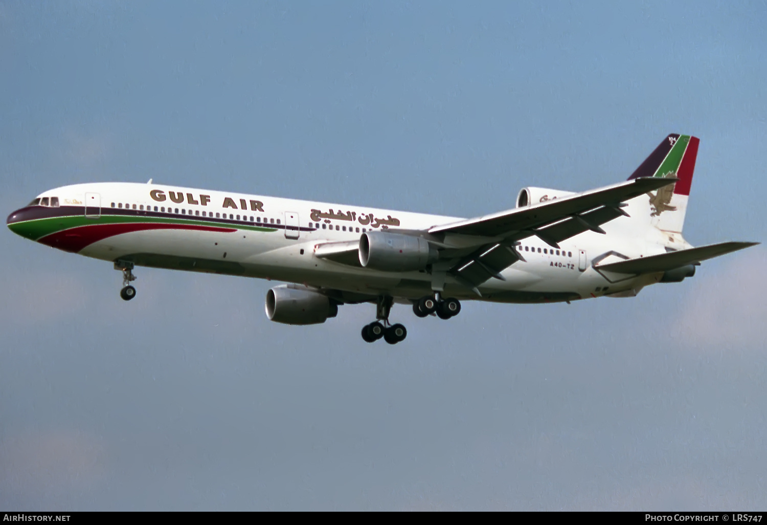 Aircraft Photo of A4O-TZ | Lockheed L-1011-385-1-15 TriStar 200 | Gulf Air | AirHistory.net #371137