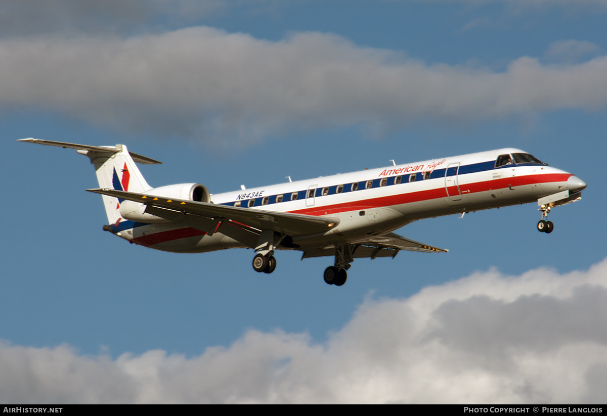 Aircraft Photo of N843AE | Embraer ERJ-140LR (EMB-135KL) | American Eagle | AirHistory.net #371141