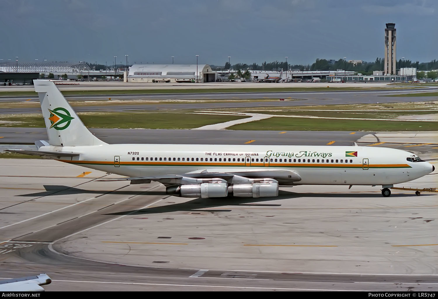 Aircraft Photo of N732Q | Boeing 707-321B | Guyana Airways | AirHistory.net #371145