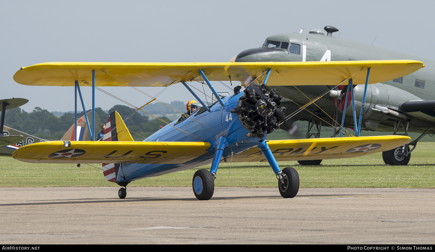 Aircraft Photo of G-RJAH | Boeing N2S-3 Kaydet (B75N1) | USA - Army | AirHistory.net #371146