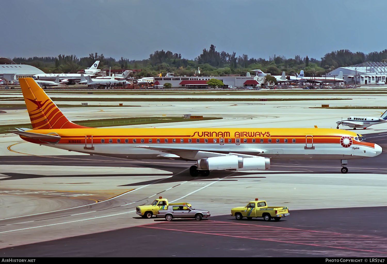 Aircraft Photo of N1809E | McDonnell Douglas DC-8-62 | Surinam Airways | AirHistory.net #371148