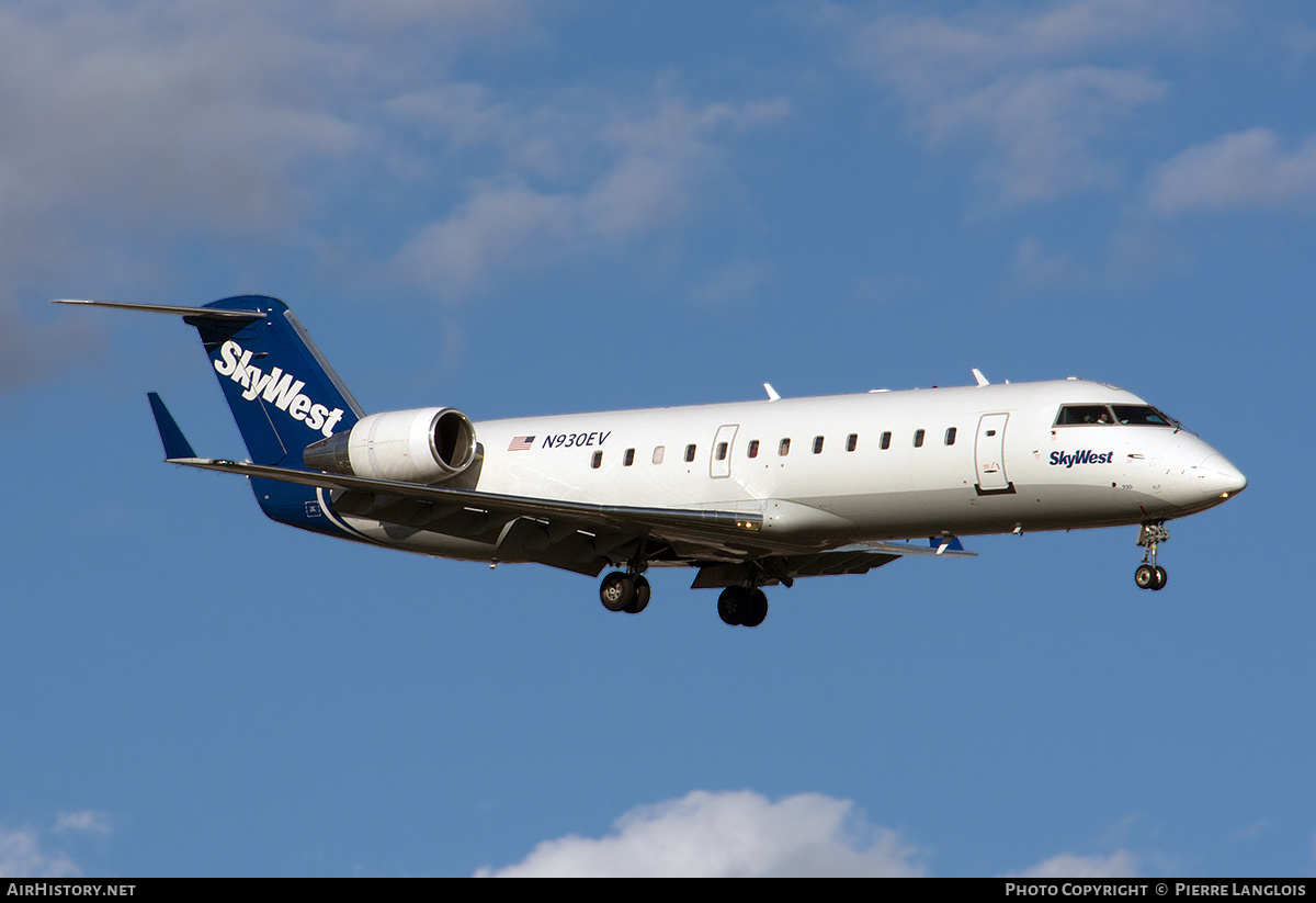 Aircraft Photo of N930EV | Bombardier CRJ-200ER (CL-600-2B19) | SkyWest Airlines | AirHistory.net #371163