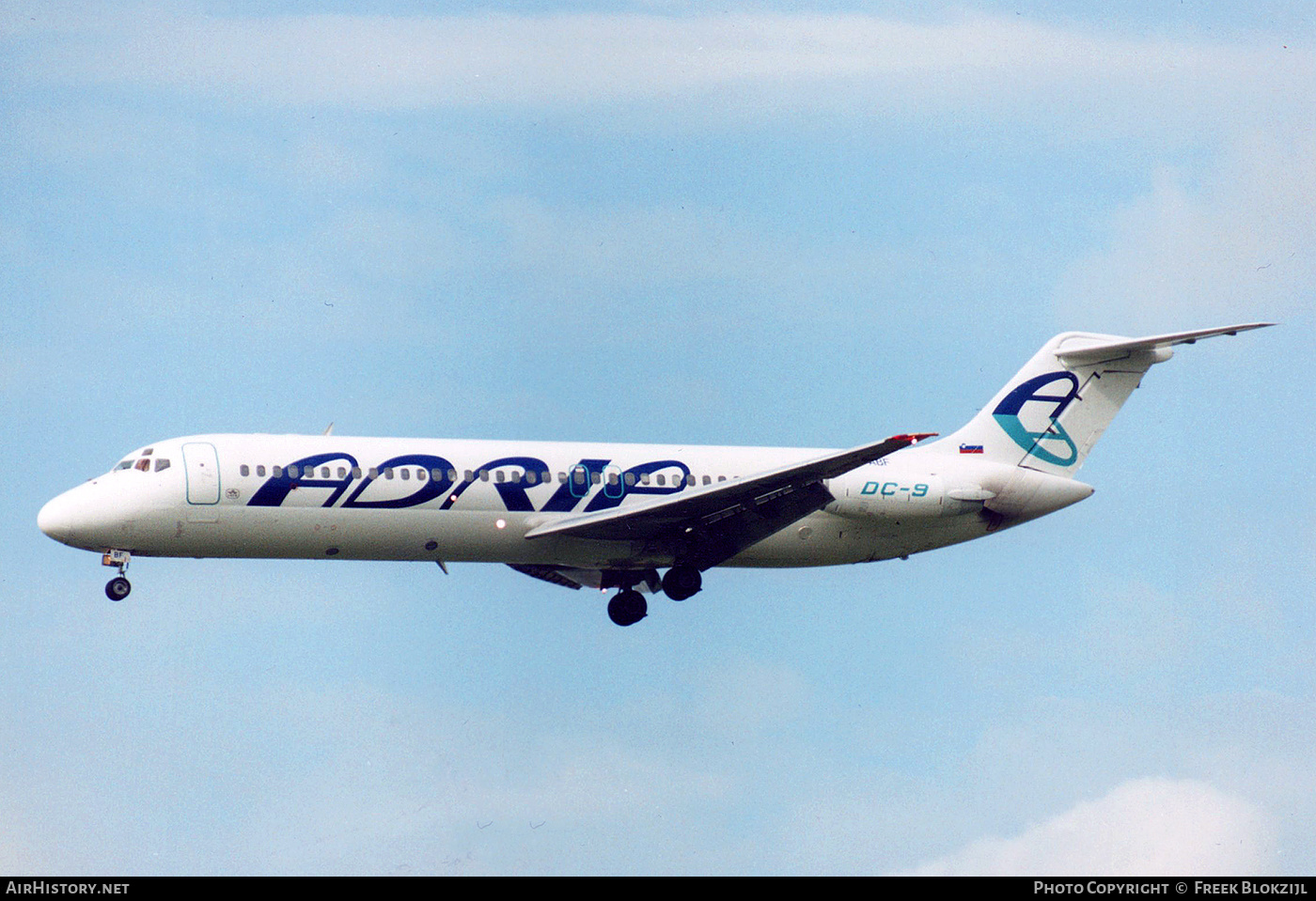 Aircraft Photo of S5-ABF | McDonnell Douglas DC-9-32 | Adria Airways | AirHistory.net #371176
