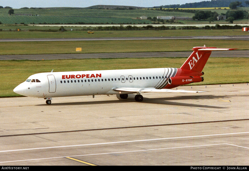 Aircraft Photo of G-AVMK | BAC 111-510ED One-Eleven | European Aircharter - EAL/EAC | AirHistory.net #371187