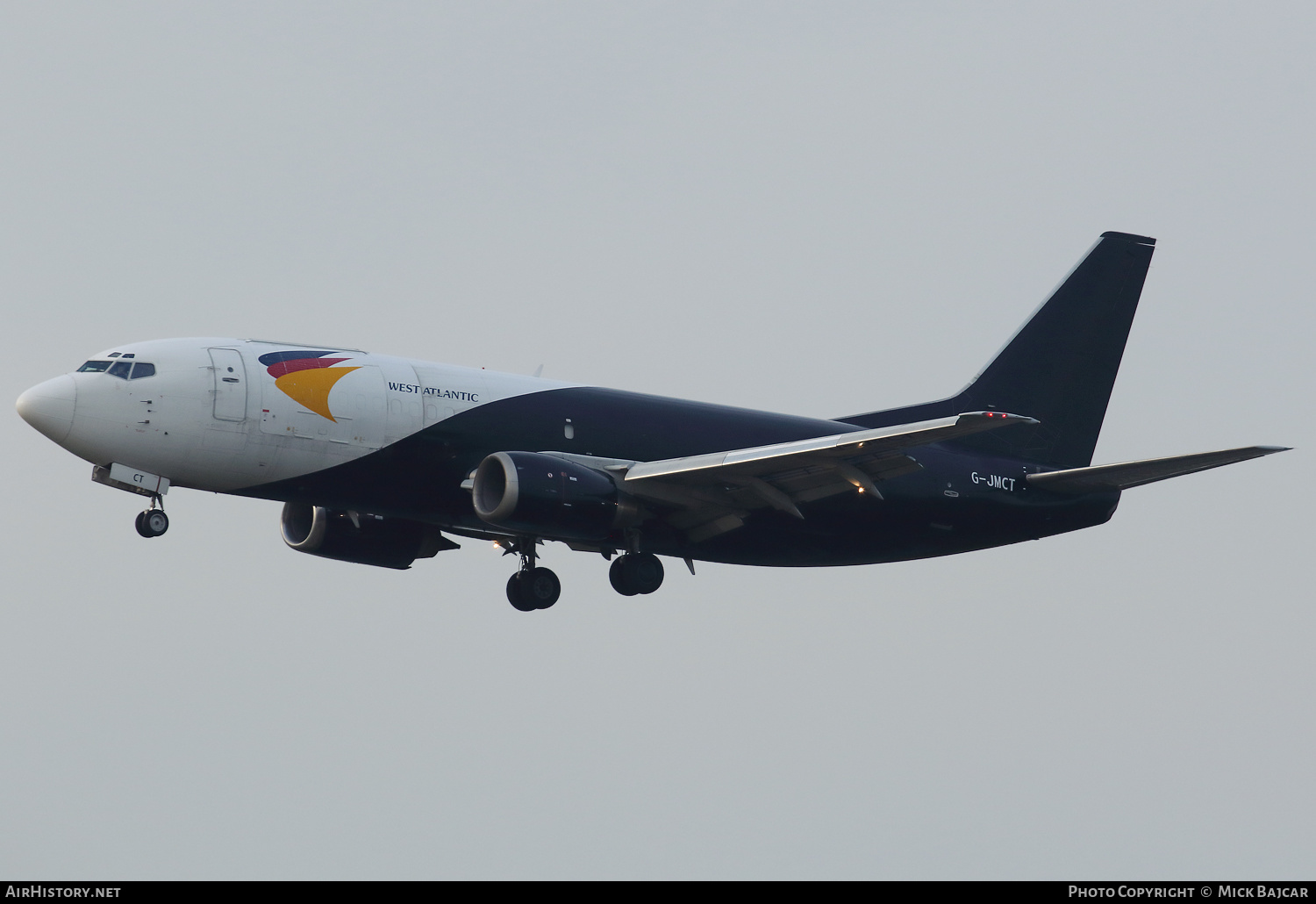 Aircraft Photo of G-JMCT | Boeing 737-3Y0(SF) | West Atlantic Cargo Airlines | AirHistory.net #371196