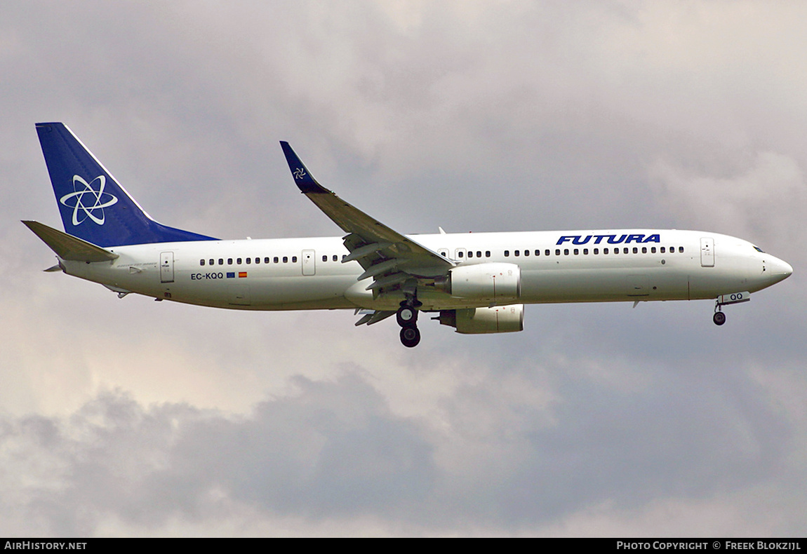 Aircraft Photo of EC-KQQ | Boeing 737-96N/ER | Futura International Airways | AirHistory.net #371201