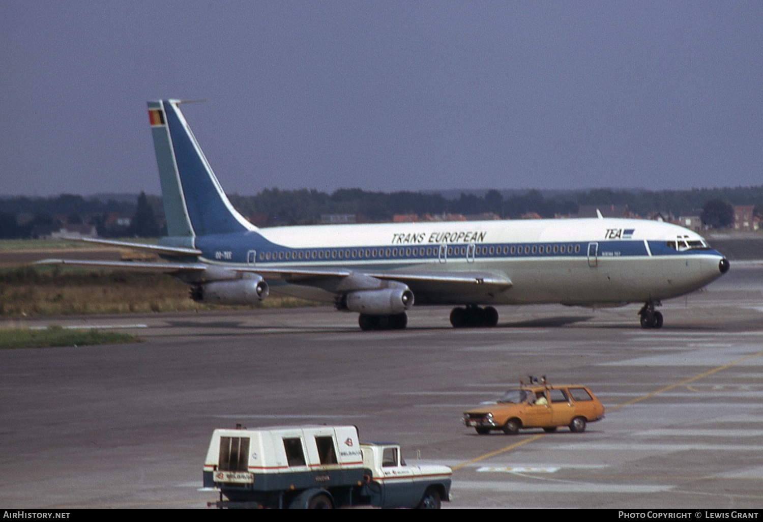 Aircraft Photo of OO-TEE | Boeing 707-131 | TEA - Trans European Airways | AirHistory.net #371202