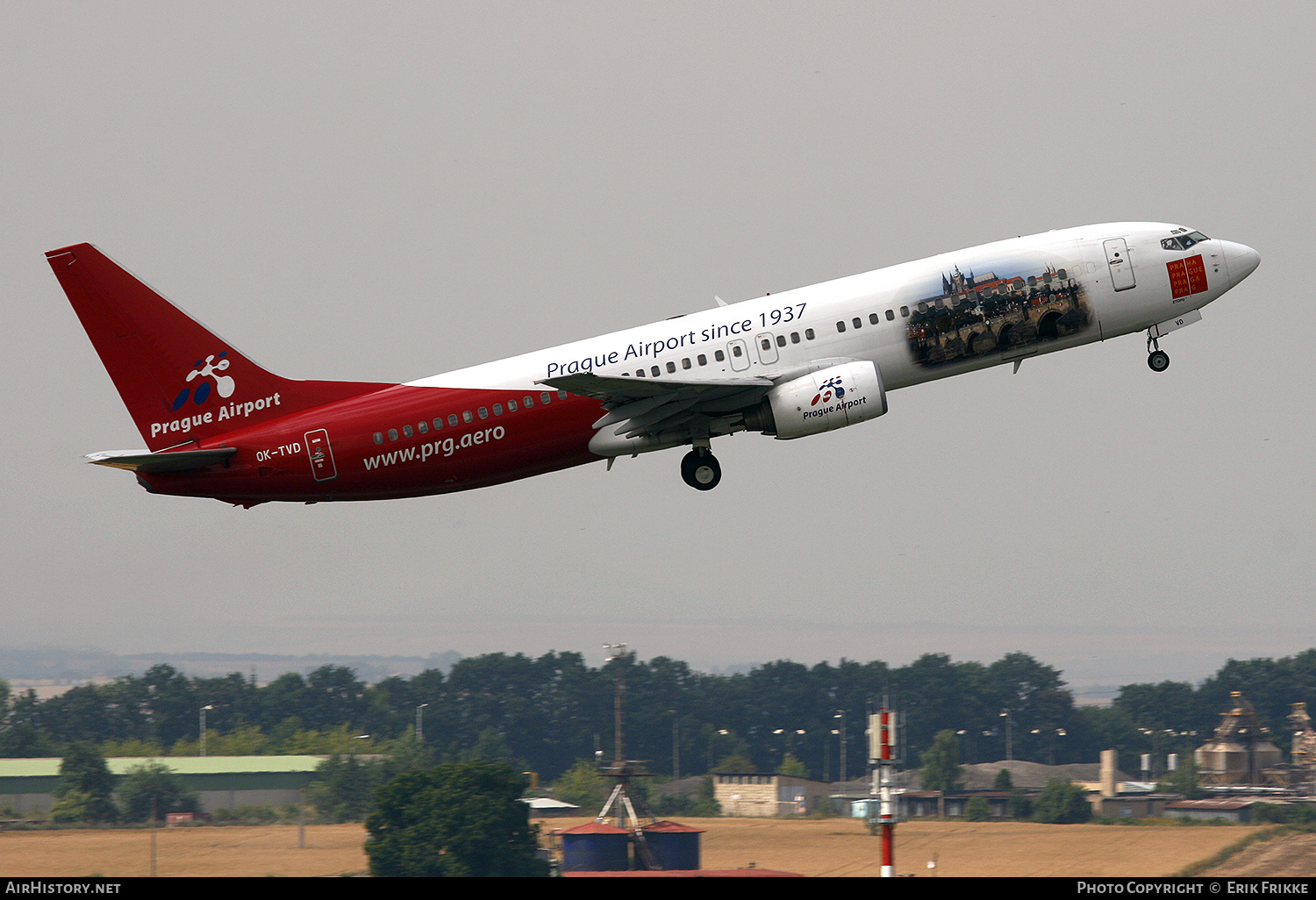Aircraft Photo of OK-TVD | Boeing 737-86N | Travel Service | AirHistory.net #371215