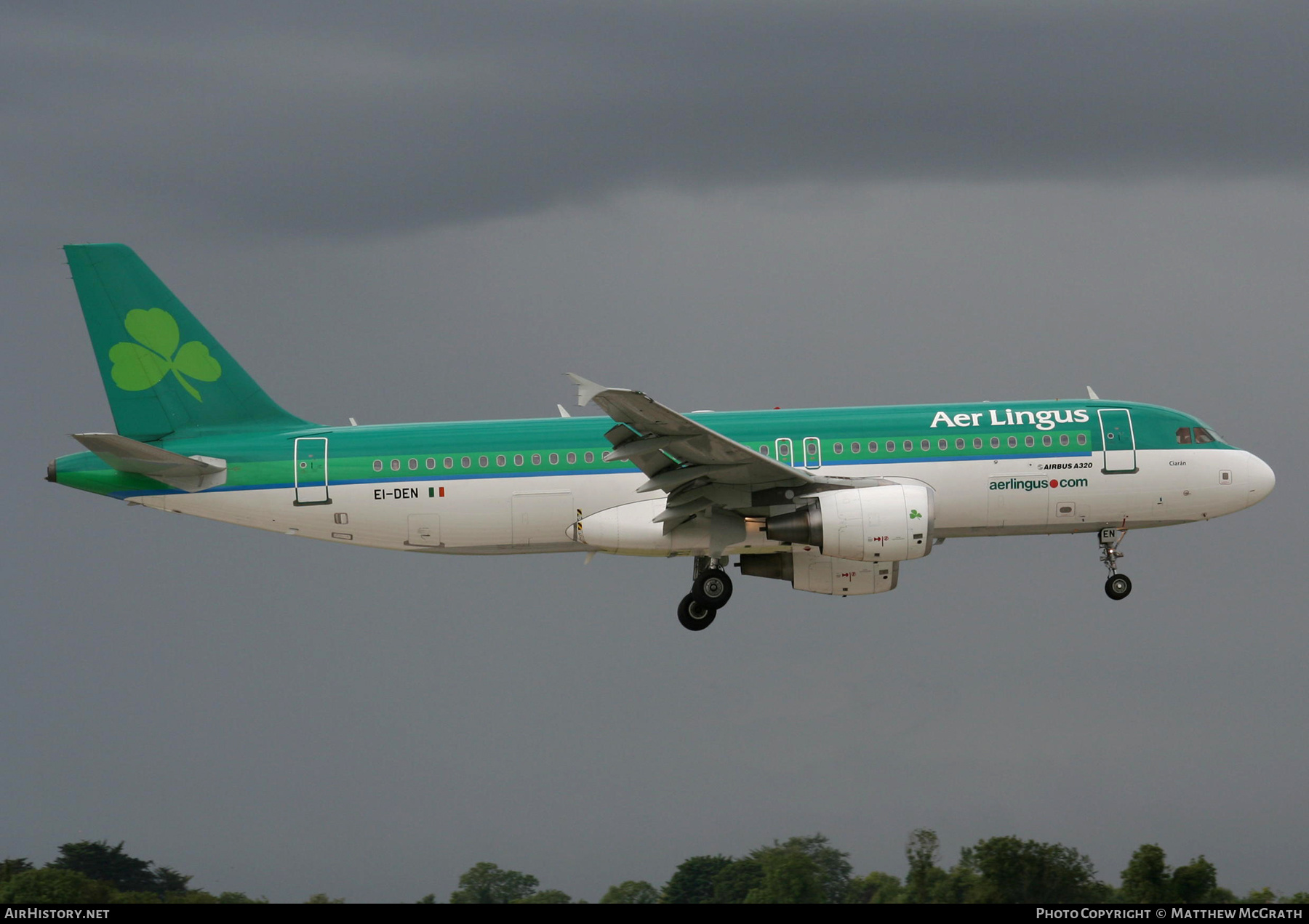 Aircraft Photo of EI-DEN | Airbus A320-214 | Aer Lingus | AirHistory.net #371233