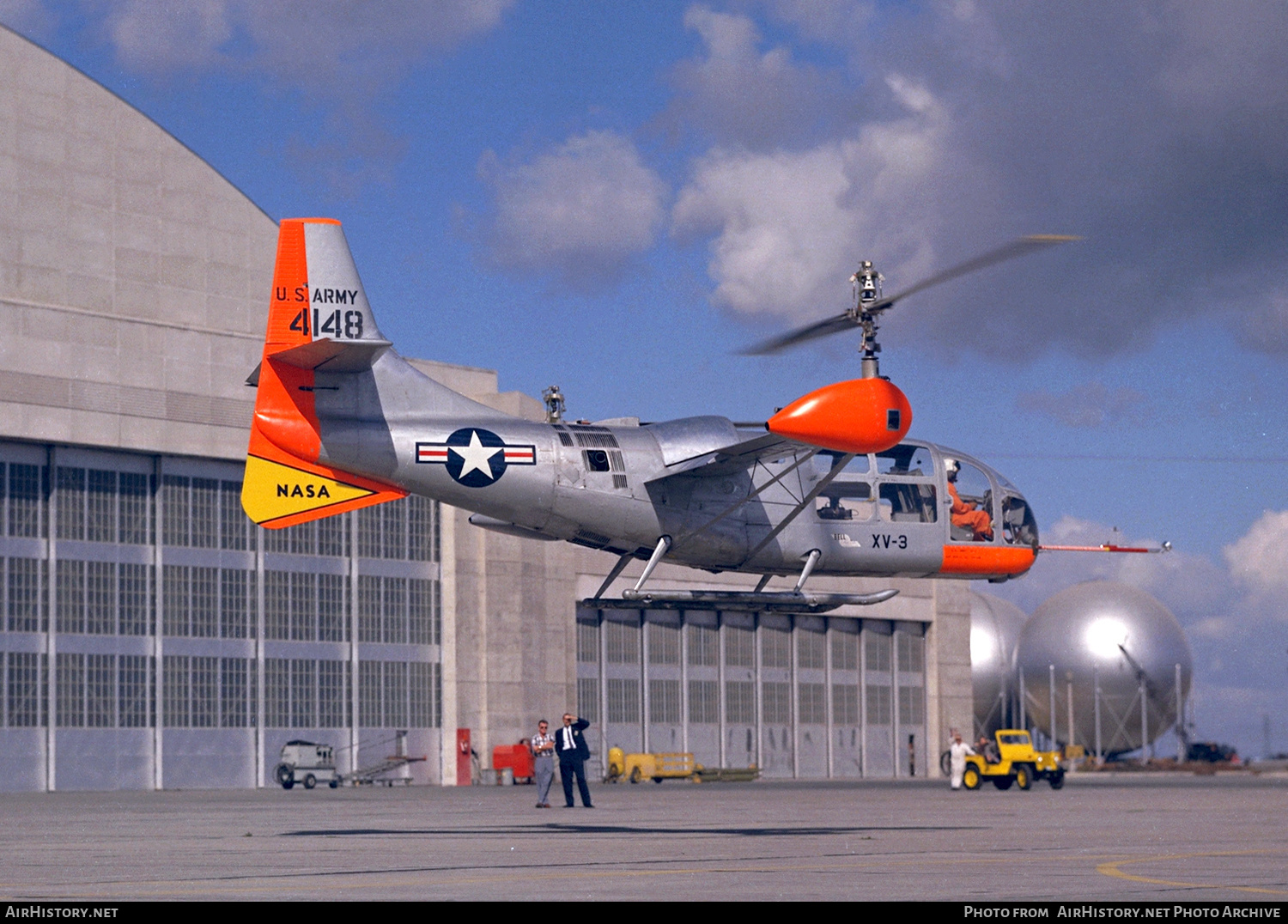 Aircraft Photo of 54-148 / 4148 | Bell XV-3 | USA - Army | AirHistory.net #371246