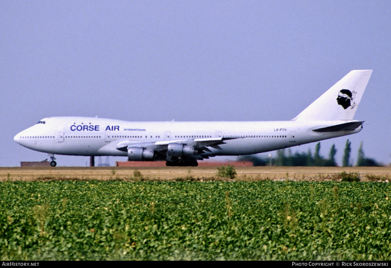 Aircraft Photo of LX-FCV | Boeing 747-121 | Corse Air International | AirHistory.net #371250