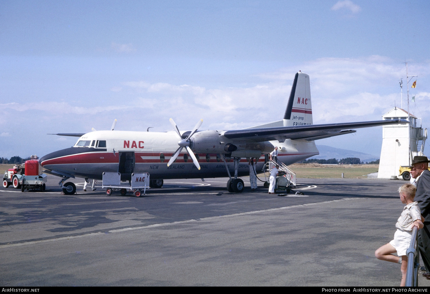 Aircraft Photo of ZK-BXG | Fokker F27-100 Friendship | New Zealand National Airways Corporation - NAC | AirHistory.net #371252