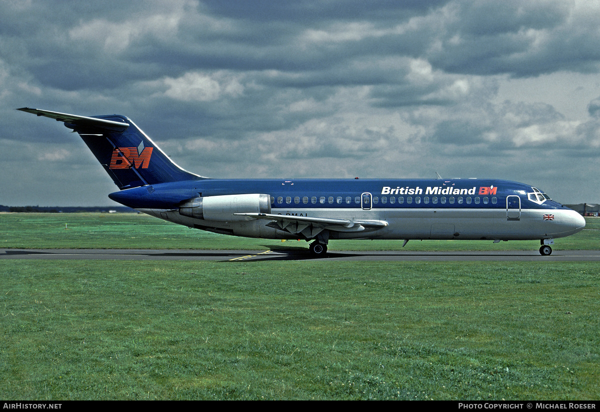 Aircraft Photo of G-BMAI | Douglas DC-9-14 | British Midland Airways - BMA | AirHistory.net #371262