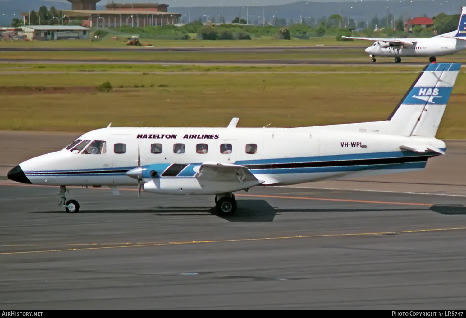 Aircraft Photo of VH-WPI | Embraer EMB-110P1 Bandeirante | Hazelton Airlines | AirHistory.net #371270