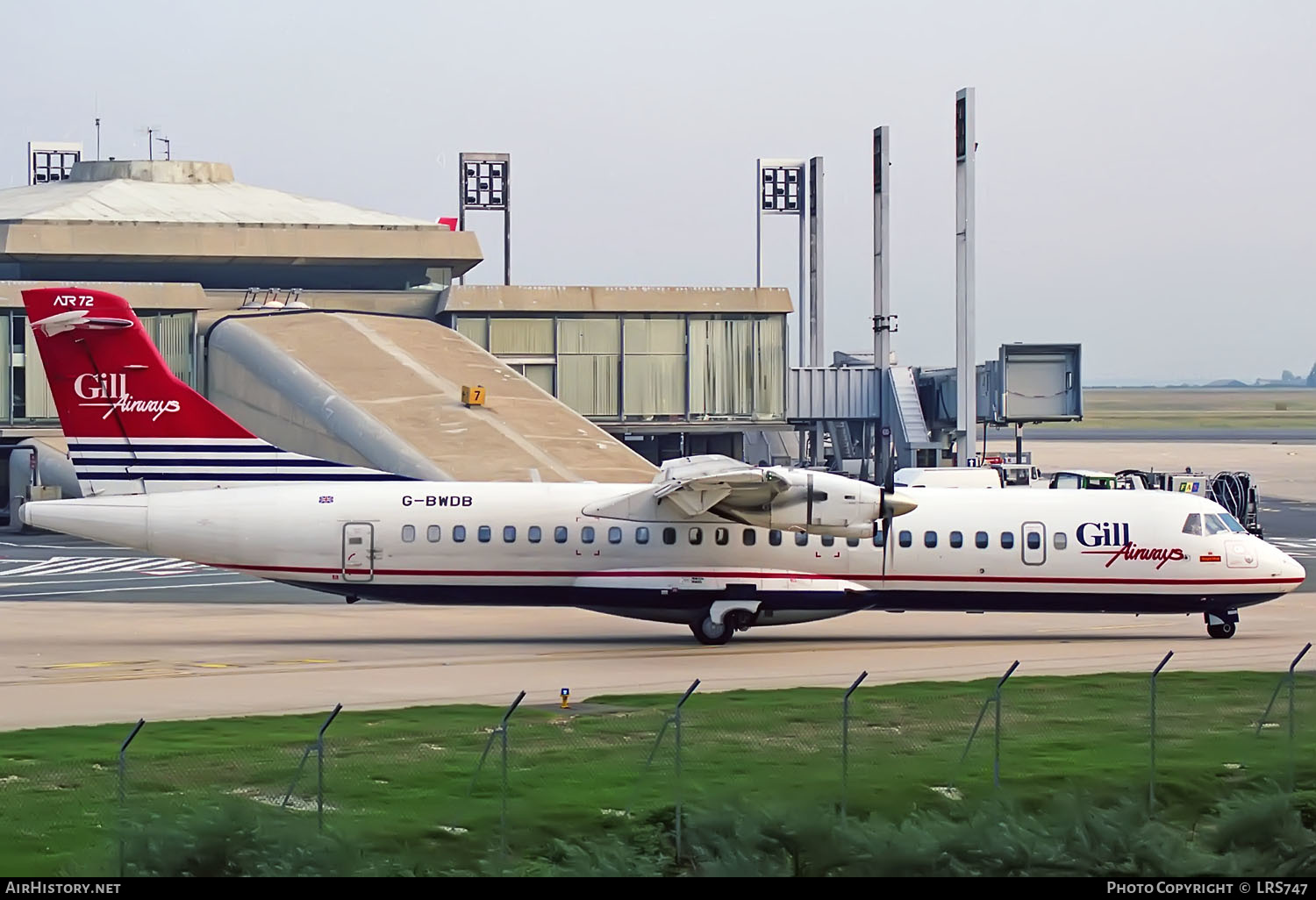 Aircraft Photo of G-BWDB | ATR ATR-72-202 | Gill Airways | AirHistory.net #371273