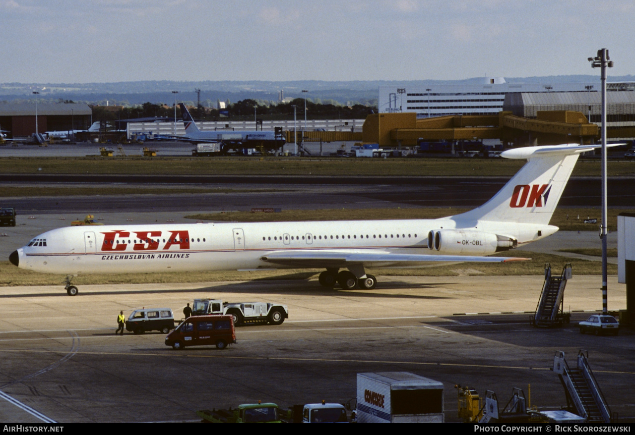 Aircraft Photo of OK-OBL | Ilyushin Il-62M | ČSA - Československé Aerolinie - Czechoslovak Airlines | AirHistory.net #371281