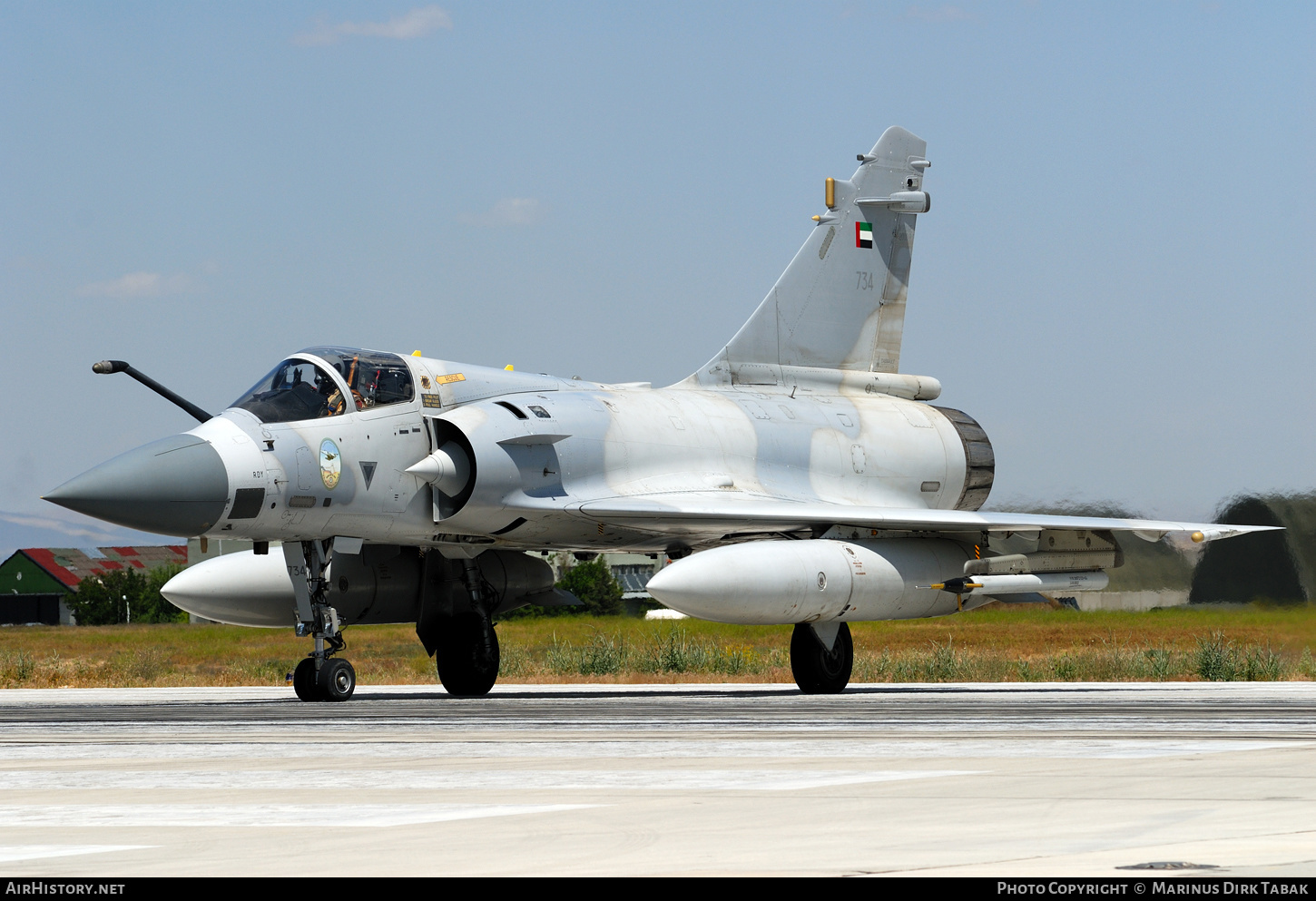 Aircraft Photo of 734 | Dassault Mirage 2000-9EAD | United Arab Emirates - Air Force | AirHistory.net #371288