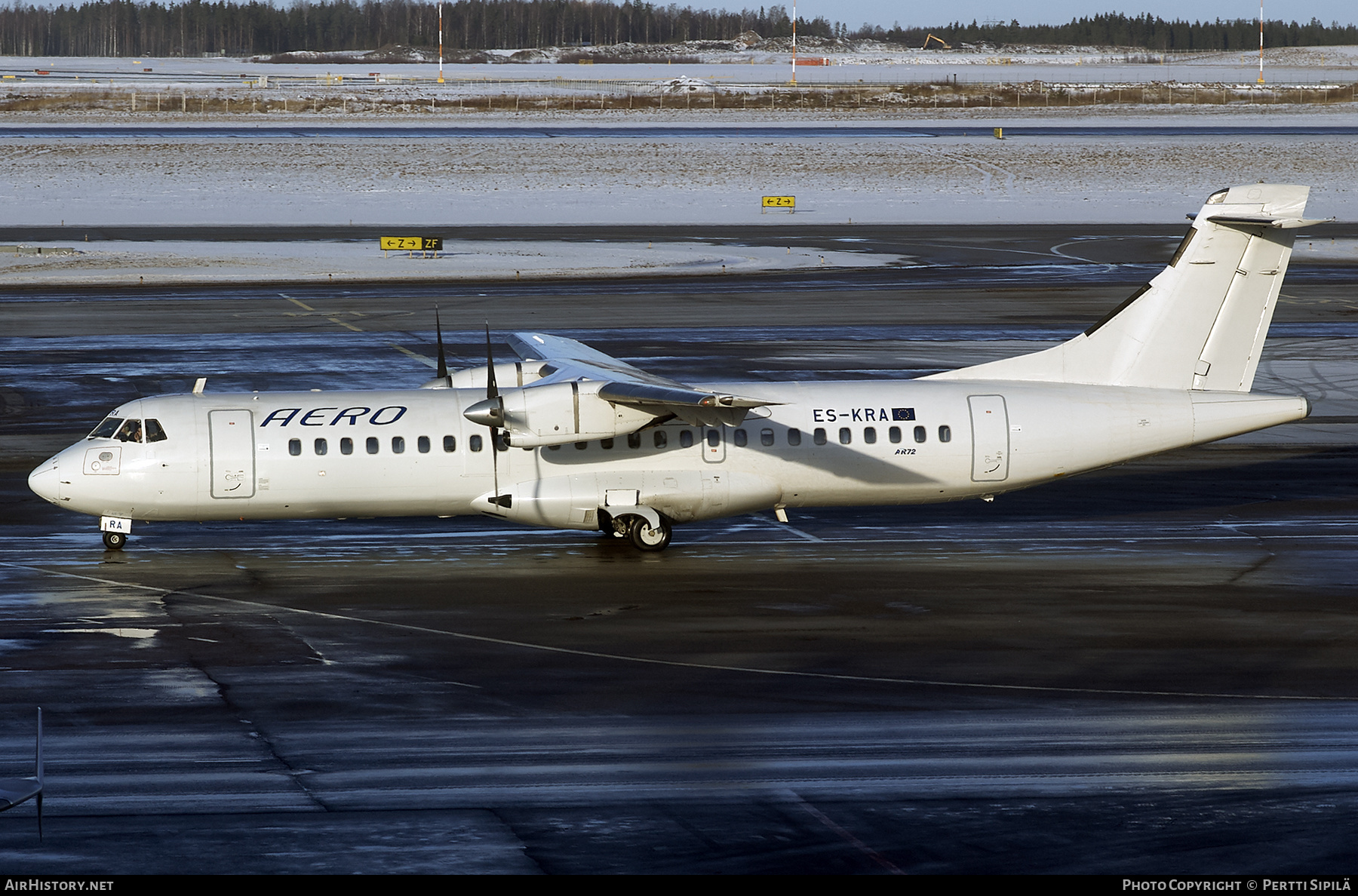 Aircraft Photo of ES-KRA | ATR ATR-72-201 | Aero Airlines | AirHistory.net #371295