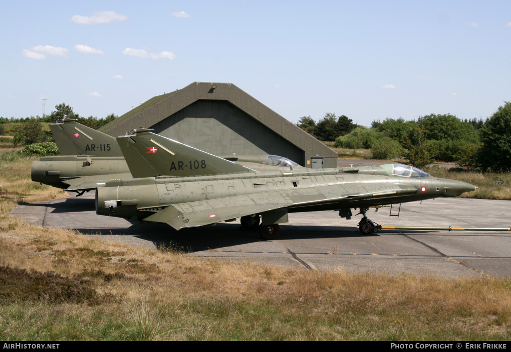 Aircraft Photo of AR-108 | Saab RF-35 Draken | Denmark - Air Force | AirHistory.net #371319