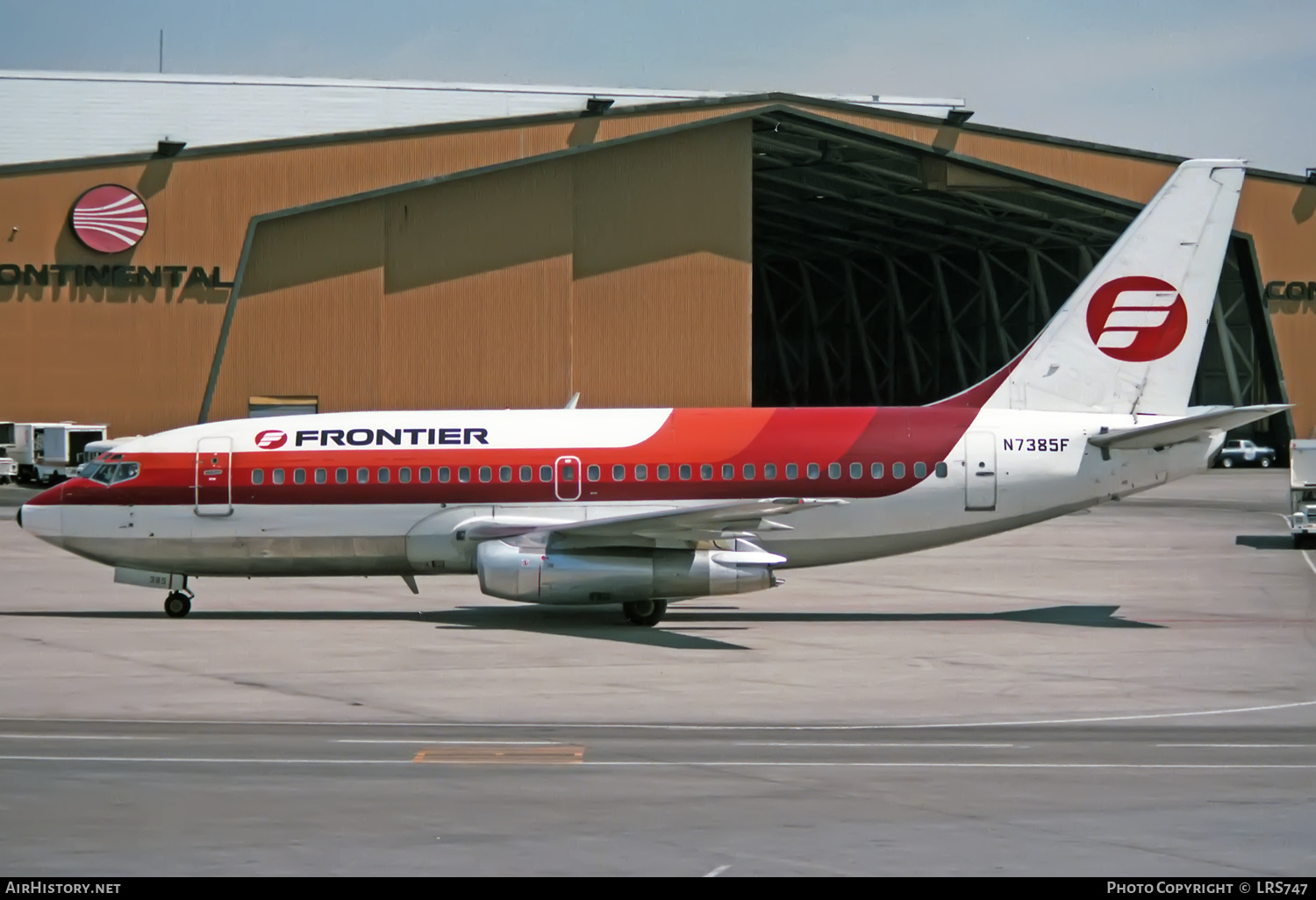 Aircraft Photo of N7385F | Boeing 737-291/Adv | Frontier Airlines | AirHistory.net #371334