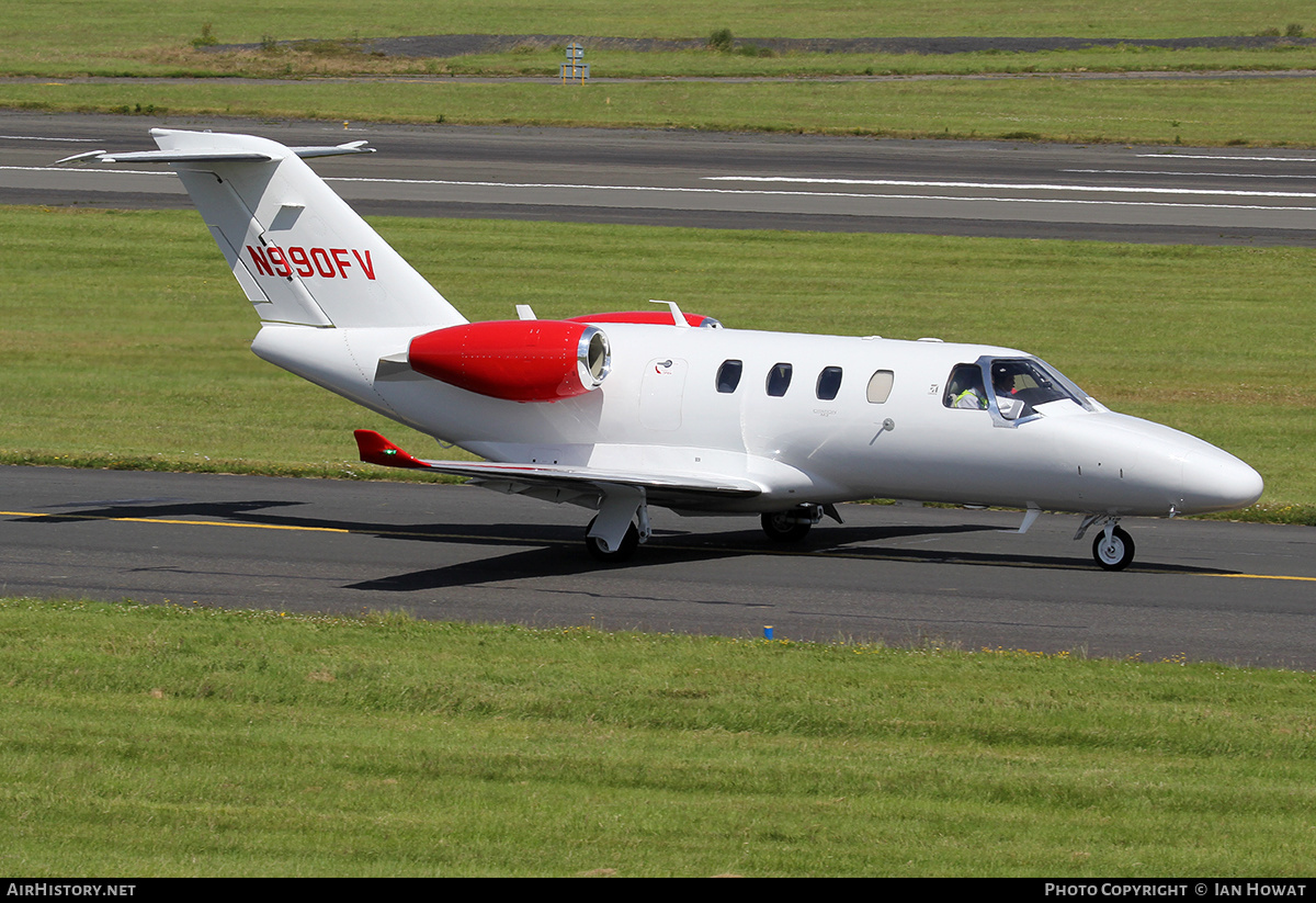 Aircraft Photo of N990FV | Cessna 525 CitationJet M2 | AirHistory.net #371356