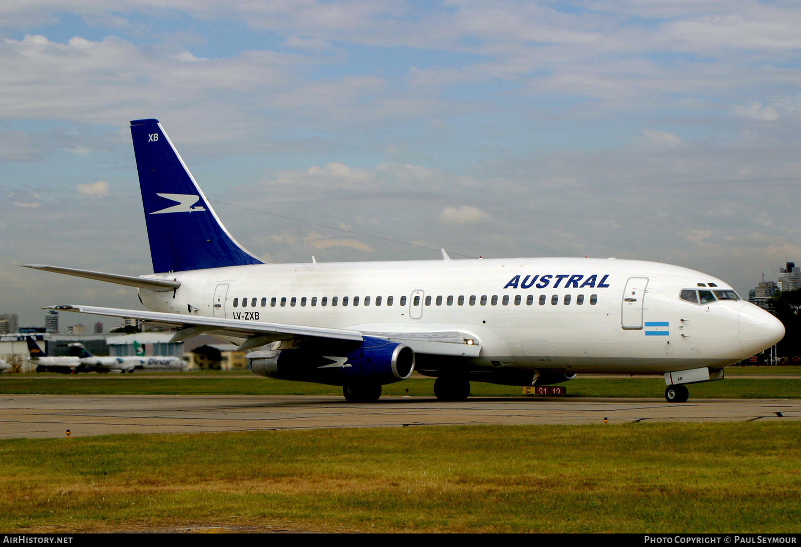 Aircraft Photo of LV-ZXB | Boeing 737-228/Adv | Austral Líneas Aéreas | AirHistory.net #371369