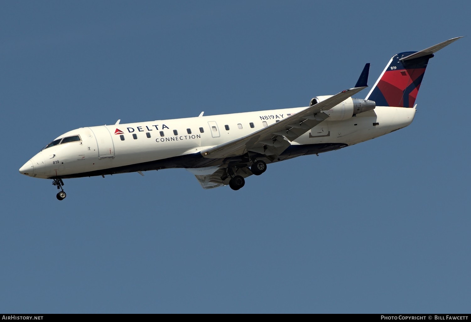 Aircraft Photo of N819AY | Bombardier CRJ-200ER (CL-600-2B19) | Delta Connection | AirHistory.net #371372