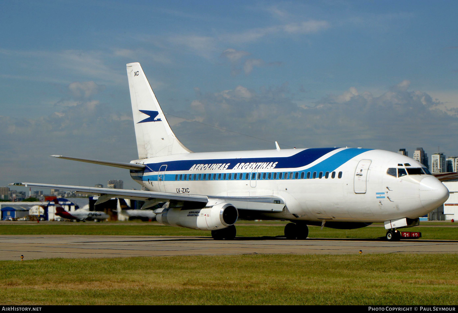 Aircraft Photo of LV-ZXC | Boeing 737-236/Adv | Aerolíneas Argentinas | AirHistory.net #371375